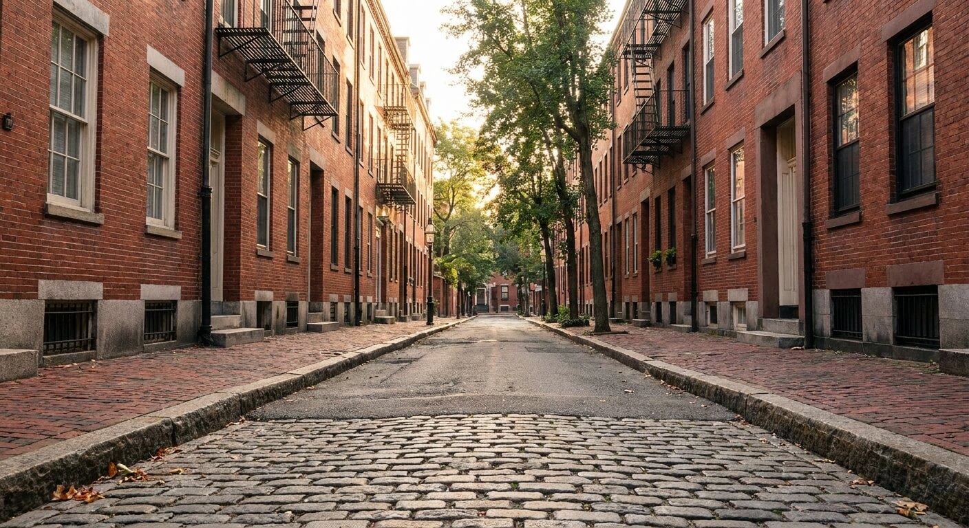bus-from-new-york-to-philadelphia-historic-street