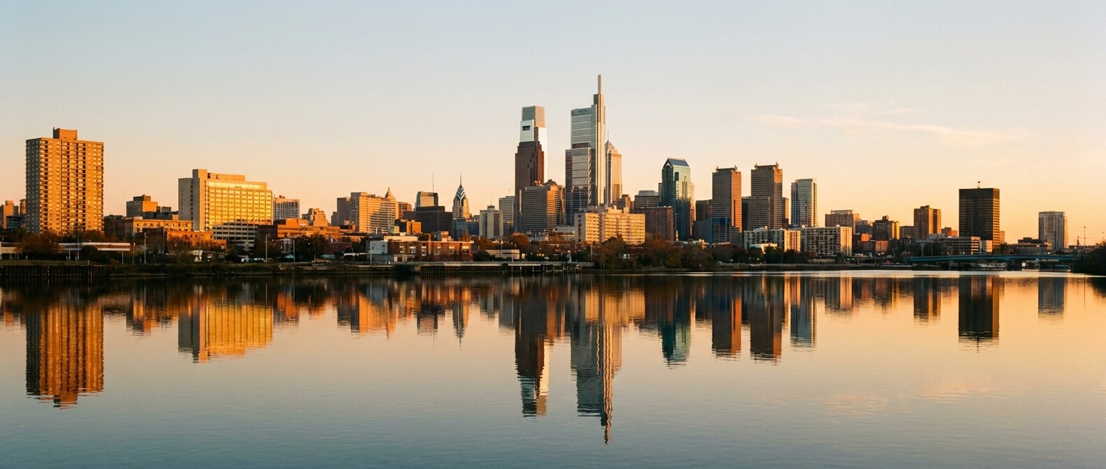 cuanto-tarda-bus-nueva-york-filadelfia-skyline-de-filadelfia