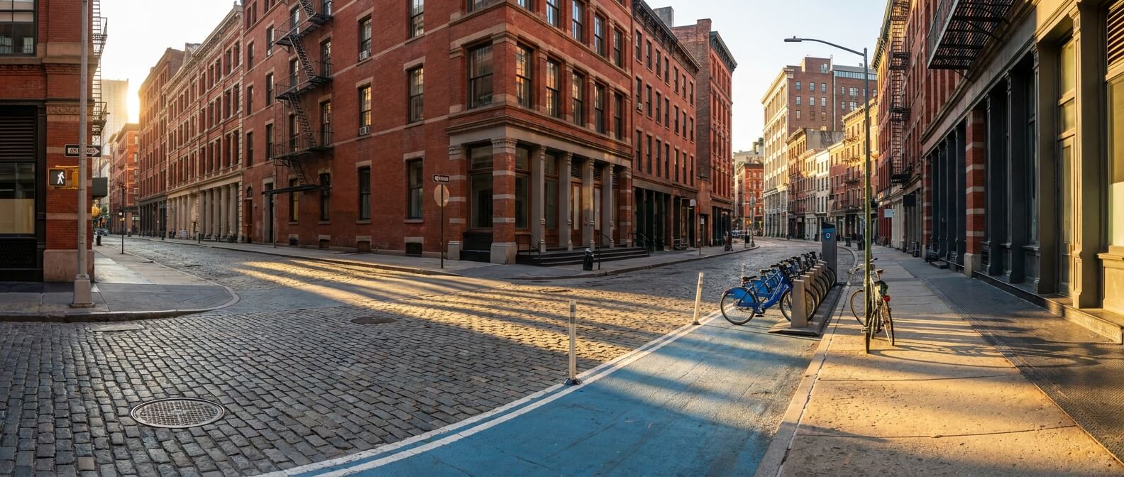 penn-station-to-philadelphia-bus-pike-street-bike-lane-corner